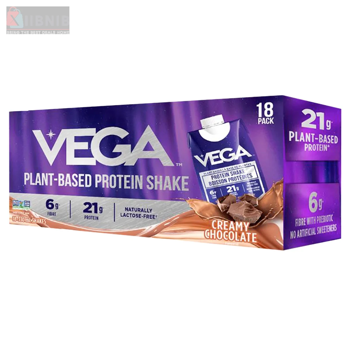 Vega Plant-Ba ed Protein Shake Chocolate – Collagen & Protein | XIIBNIB