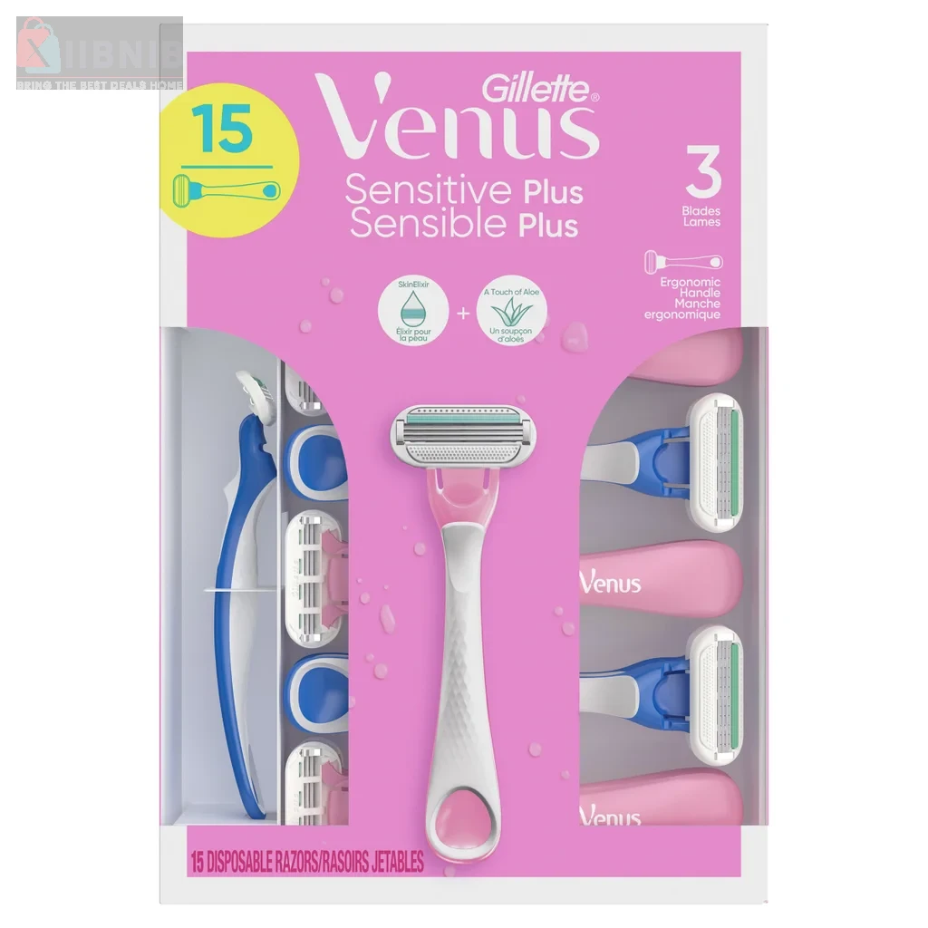 Venu  Sen itive Women'  Di po able Razor  – Razor  & Grooming | XIIBNIB