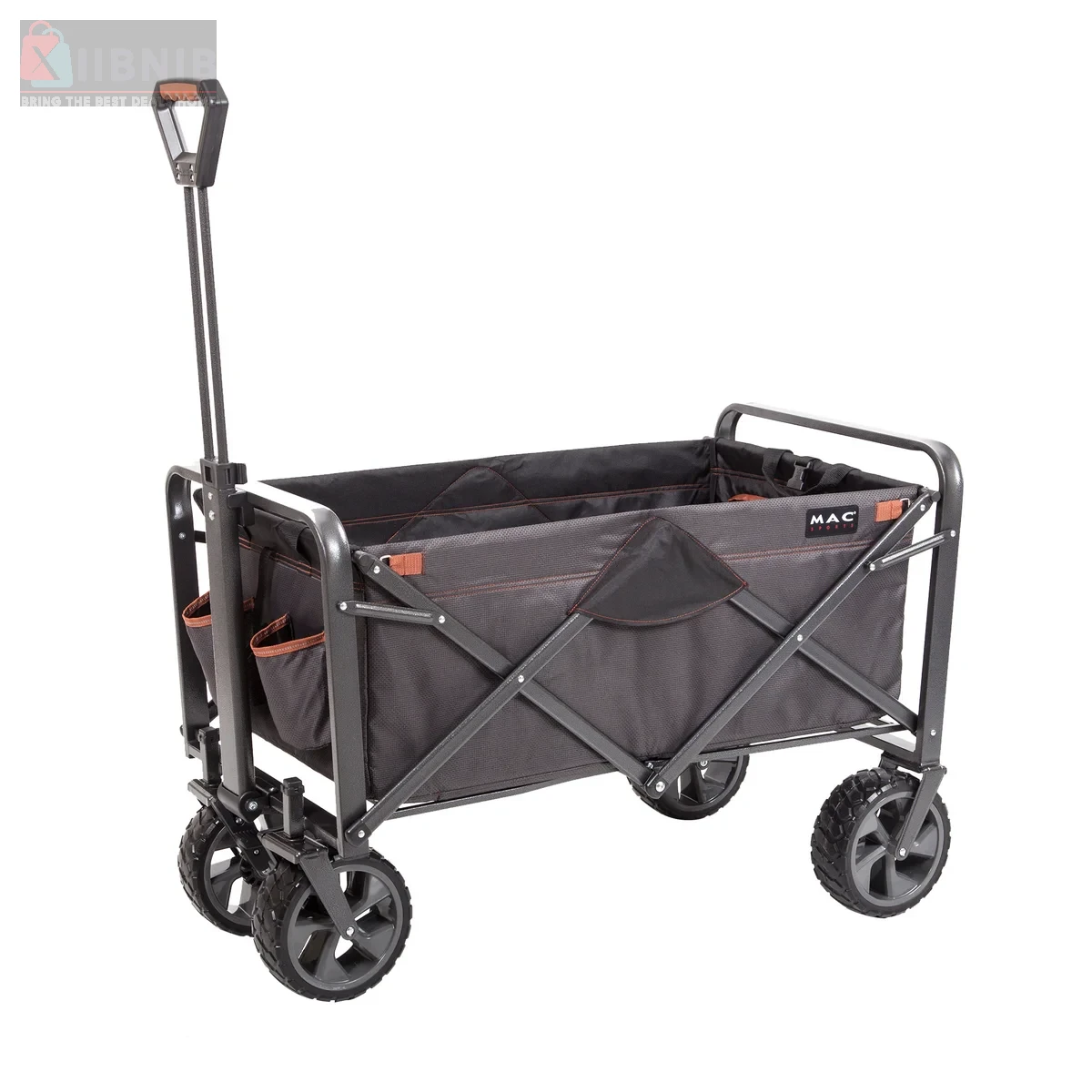 Mac Sport  Folding Wagon with Brake  – Outdoor Living | XIIBNIB
