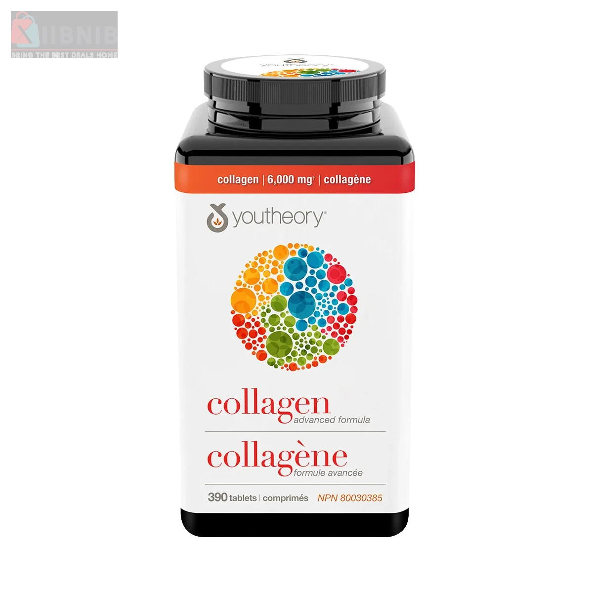 Youtheory Collagen Advanced Formula, 390 Tablet  – Collagen & Protein | XIIBNIB