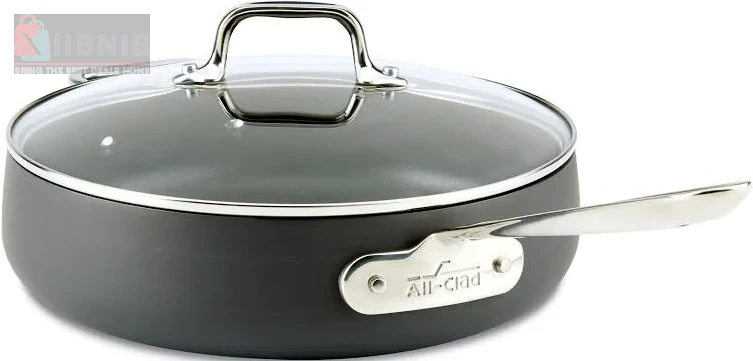 All-Clad HA1 Hard Anodized Non-Stick Saute Pan with Lid – Home Improvement | XIIBNIB