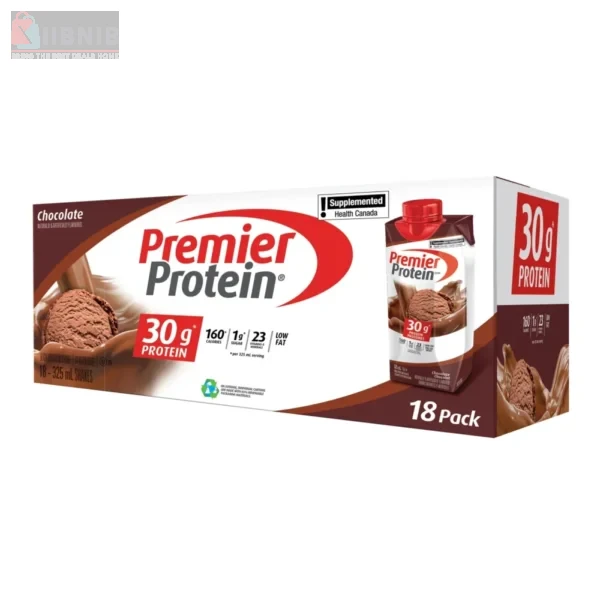 Protein Shake  Chocolate 18 Pack 325 mL, Buy Online Canada – Protein Drink  | XIIBNIB