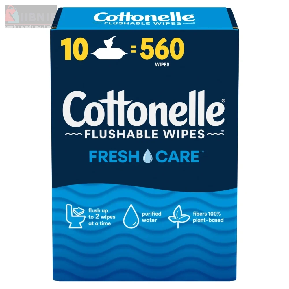 Cottonelle Flu hable Wipe  560 – Cleaning Supplie  | XIIBNIB