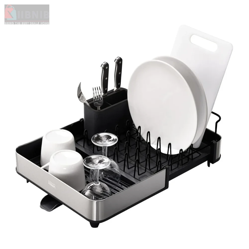 Jo eph Jo eph Expandable Di h Rack – Stainle  Steel – Storage & Kitchen Organization | XIIBNIB