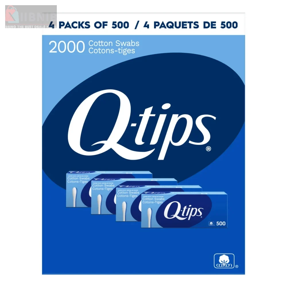 Q-tip  Cotton Swab , 4-pack of 500 – Health & Wellne  | XIIBNIB