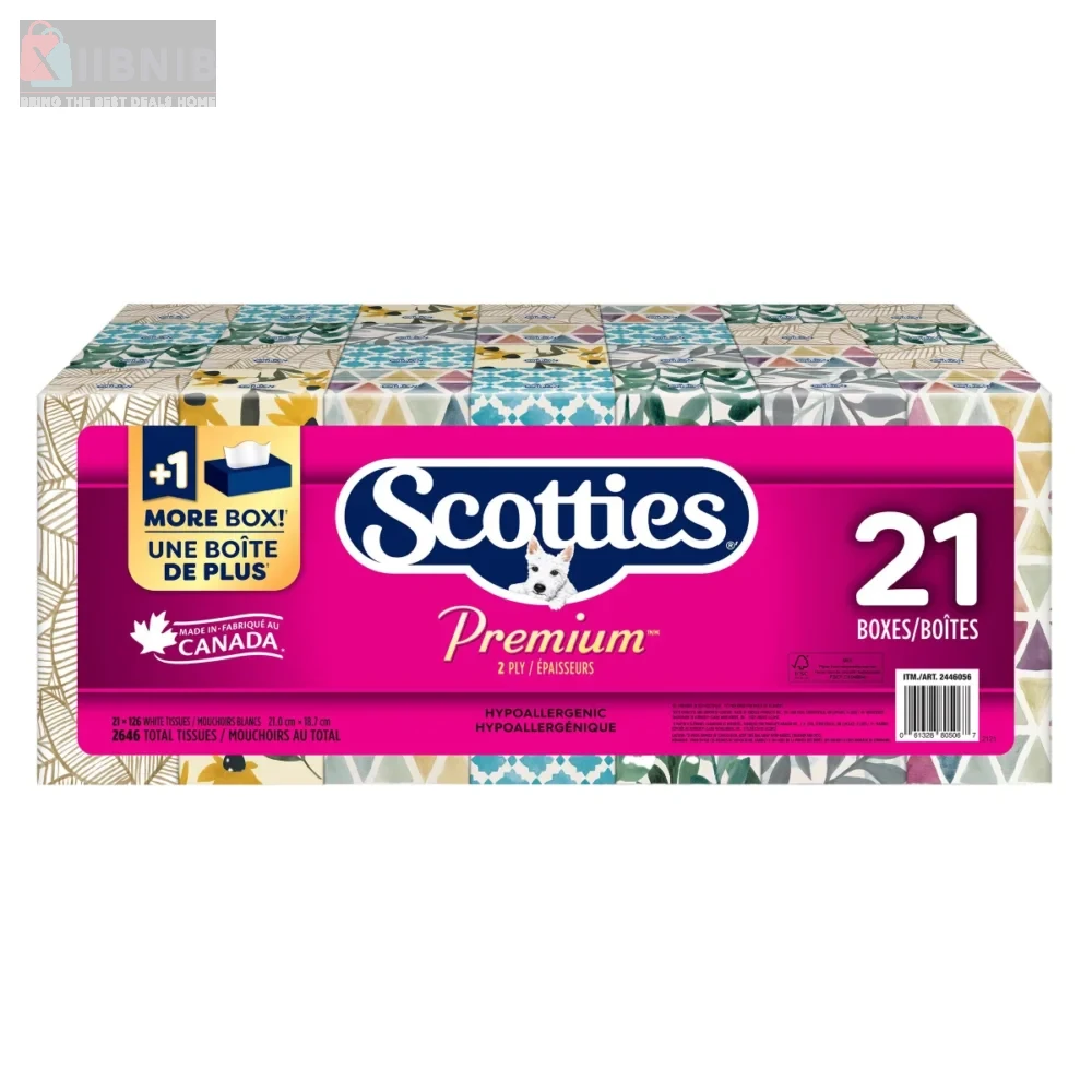 Scottie  Premium Facial Ti ue 21 pack – Health & Wellne  | XIIBNIB