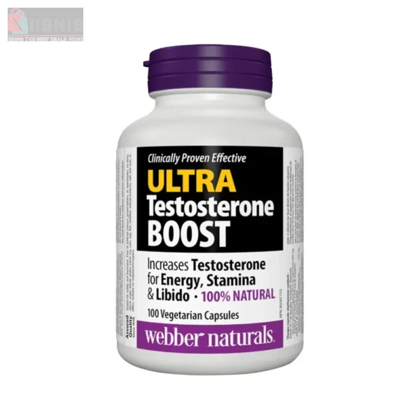 Webber Natural  Ultra Te to terone Boo t - 100 vegetarian cap ule  – Vitamin  & Supplement  | XIIBNIB